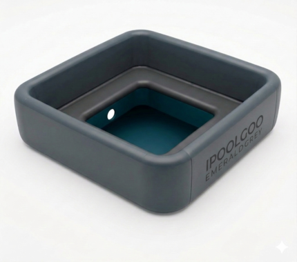 Piscine gonflable rectangulaire avec bancs intégrés